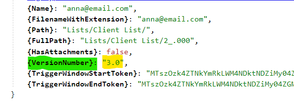 raw output no power automate