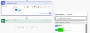Data extraction from email to Excel with Power Automate – Digital Mill