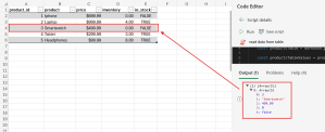 Reading data from Excel tables with Office Scripts – Digital Mill