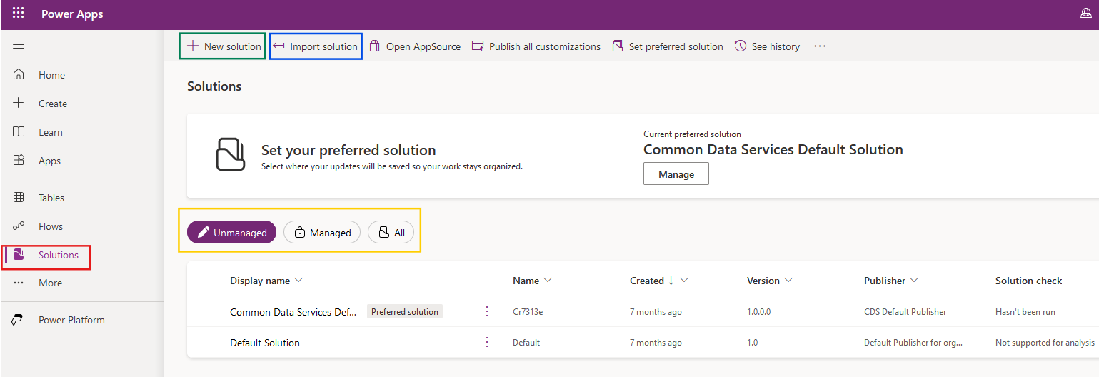 Getting started with Solutions in Power Platform – Digital Mill