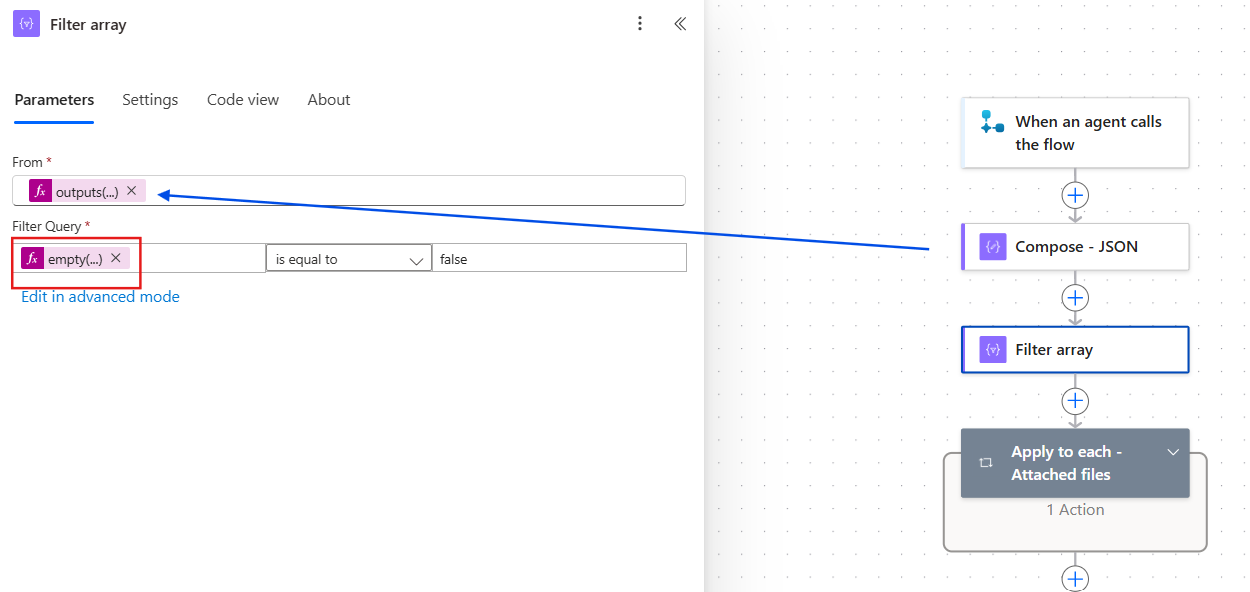 filtering records related to user attachments