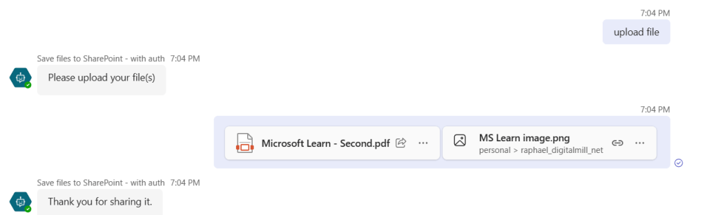 testing with two attached files