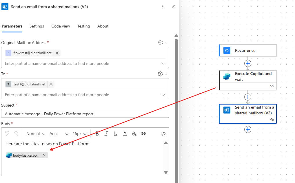 How to start a Copilot Studio agent from Power Automate? – Digital Mill