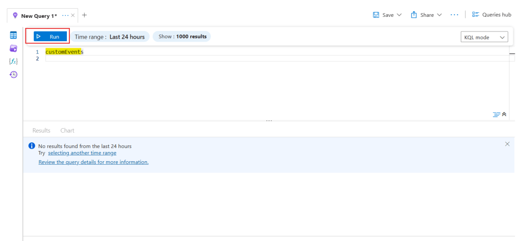 kusto query language in azure app insights