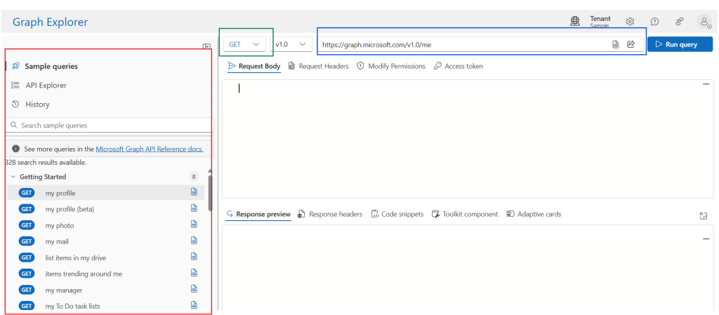 graph explorer overview