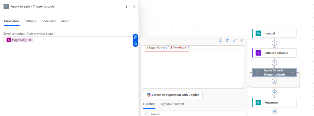 apply to each loop in power automate