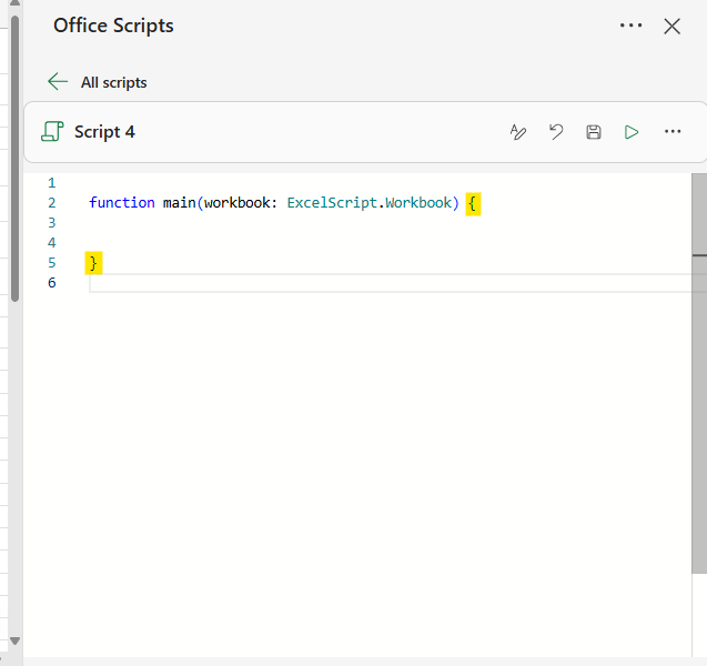code editor