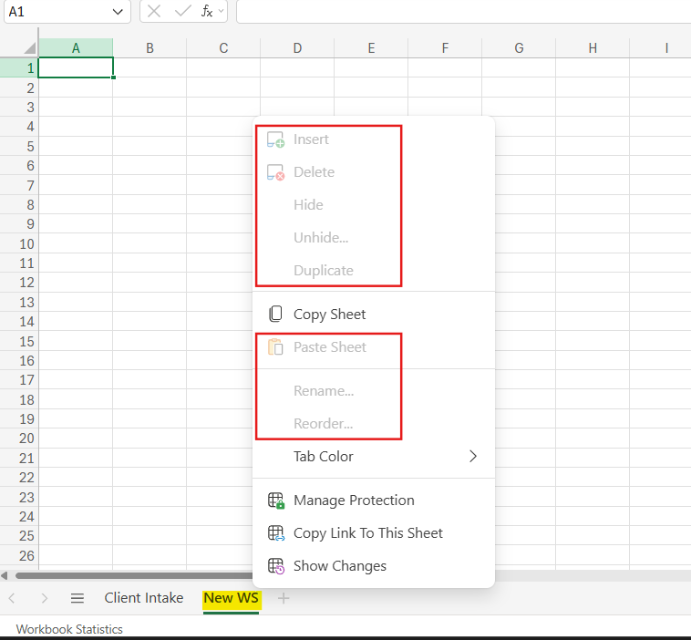 protected workbook after power automate run